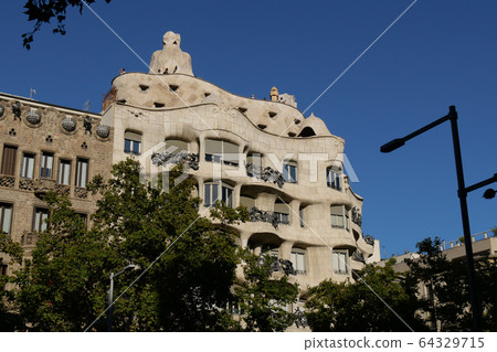 Spain Barcelona Casa Mila 64329715