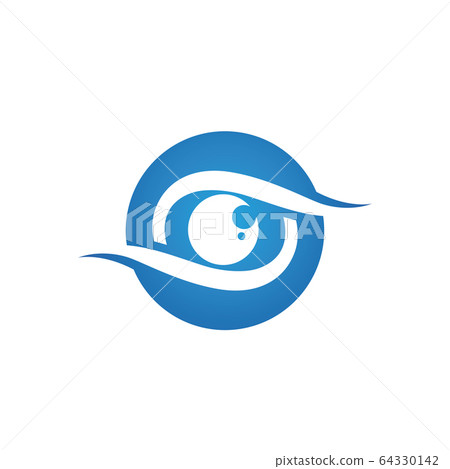 Eye Care vector logo design vector 64330142