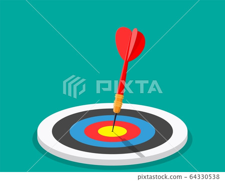 Darts target. Success Business Concept. 64330538
