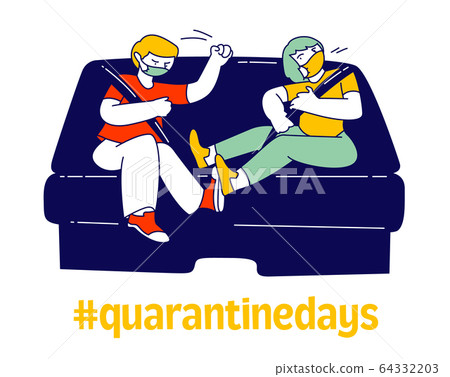 Little Boys Characters Quarrel and Fight during Quarantine Days at Home. Naughty Hyperactive Children Fighting and Arguing. Stay Home Kids Aggressive Baby Behaviour. Linear Vector People Illustration Little Boys Characters Quarrel and Fight during Quarantine Days at Home. Naughty Hyperactive Children Fighting and Arguing. Stay Home Kids Aggressive Baby Behaviour. Linear Vector People Illustration 64332203