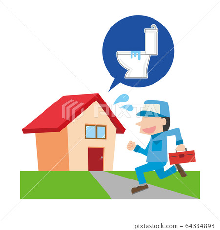 上廁所的麻煩,就是漏水修理,男 上廁所的麻煩,就是漏水修理,男 64334893