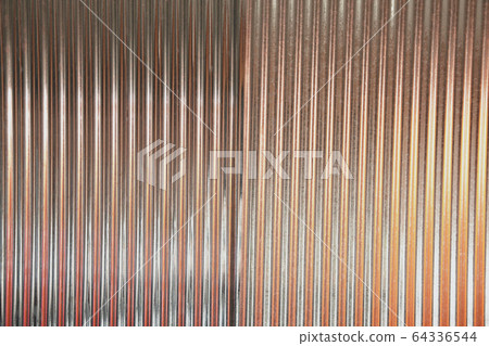 Texture silver metal orange 64336544