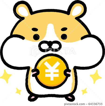 Golden hamster to save money Golden hamster to save money 64336733