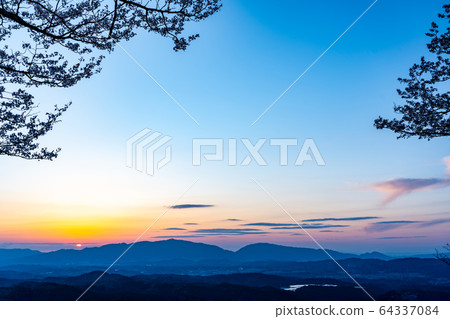 吉野山和春天的櫻花 吉野山和春天的櫻花 64337084