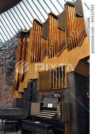 Temperiau-ukio church's pipe organ Temperiau-ukio church's pipe organ 64337483