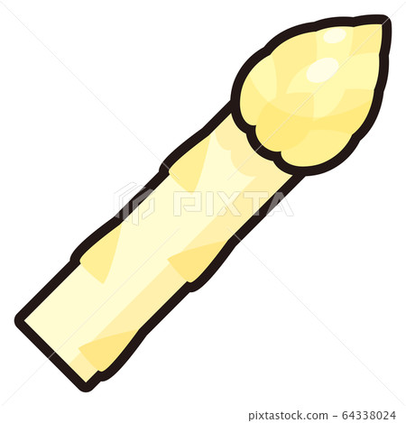 白蘆筍圖標 白蘆筍圖標 64338024