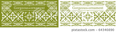 Gorgeous frames, European, Rococo, Gothic style, patterns, calligraphy vintage decoration Gorgeous frames, European, Rococo, Gothic style, patterns, calligraphy vintage decoration 64340890