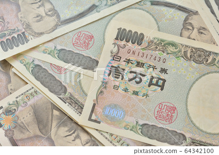 鈔票10000日元票據 鈔票10000日元票據 64342100