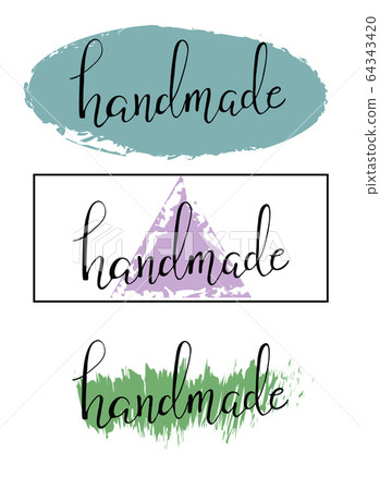 Handmade lettering. Vintage font desig Vintage style. Calligraphic font. Vintage typography. Sketch, slogan Handmade lettering. Vintage font desig Vintage style. Calligraphic font. Vintage typography. Sketch, slogan 64343420
