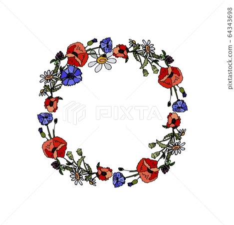 Beautiful colorful flowers for flowershop, invitations, cards Beautiful colorful flowers for flowershop, invitations, cards 64343698