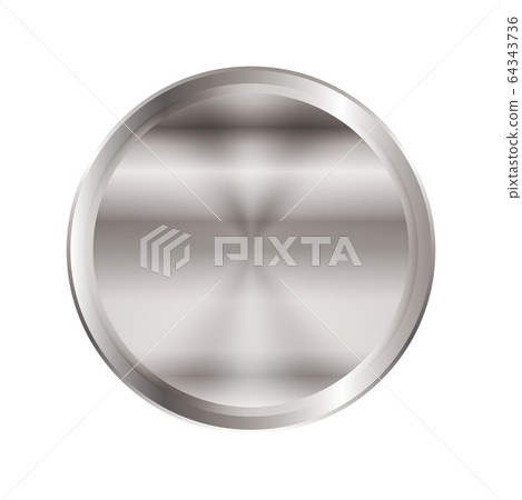 Medal silver yen icon 64343736