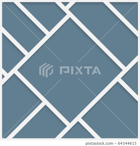 Vector empty collage board eight images, photo 64344615