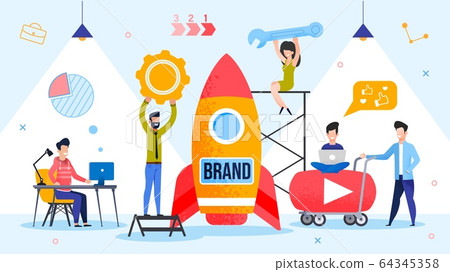 Brand Launching Product Startup Process Metaphor Brand Launching Product Startup Process Metaphor 64345358
