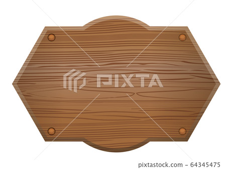 Illustration board brown of wood board with... - Stock Illustration  [64345475] - PIXTA