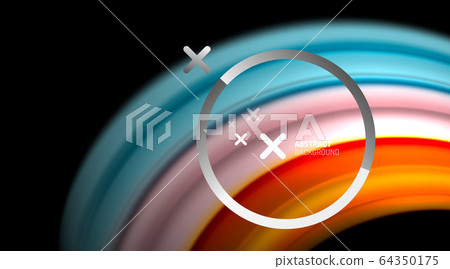 Swirl, curve blurred color lines, holographic rainbow liquid style gradient waves for Wallpaper, Banner, Background, Card, Book Illustration, landing page Swirl, curve blurred color lines, holographic rainbow liquid style gradient waves for Wallpaper, Banner, Background, Card, Book Illustration, landing page 64350175