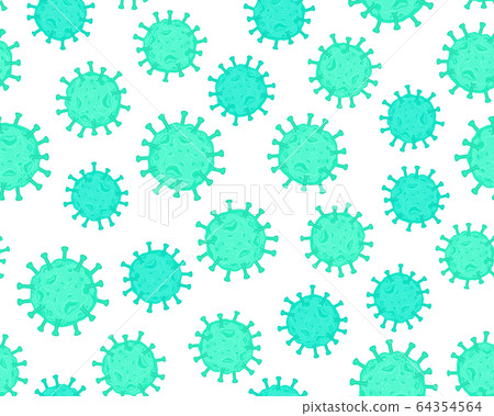 Coronavirus cell. Flu virus texture. Seamless Coronavirus cell. Flu virus texture. Seamless 64354564
