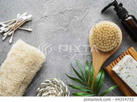 Zero waste natural cosmetics products 64354733