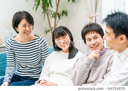 family, grinning, smiling 64354870