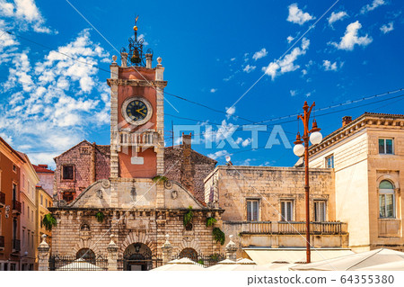 Clock tower on the People's Square. Clock tower on the People's Square. 64355380