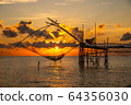 The Traditional fishing in Thailand. 64356030