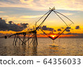 The Traditional fishing in Thailand. 64356033