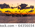 The Traditional fishing in Thailand. 64356034