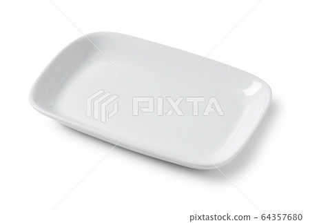 White square plate 64357680