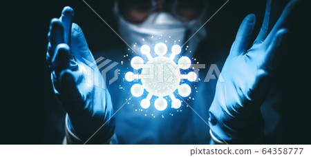 冠狀病毒 武漢肺炎 新冠病毒 64358777