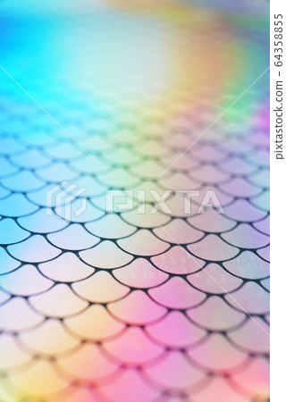 An amazing and vibrant macro of iridescent surface An amazing and vibrant macro of iridescent surface 64358855