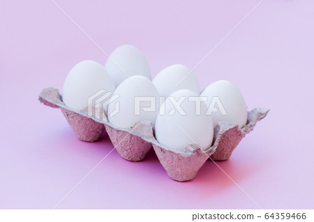 Set of eggs on the background 64359466