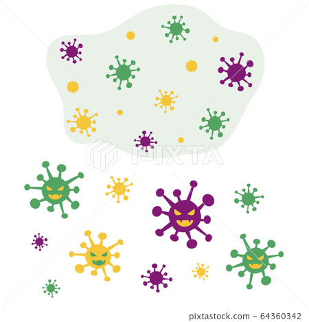 New Coronavirus COVID-19 Illustration Pathogen 64360342