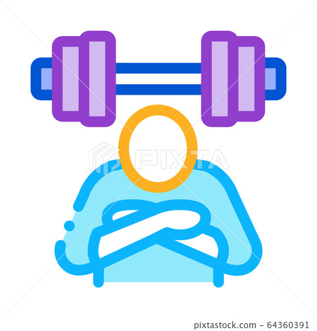 inaction in sports icon vector outline illustration inaction in sports icon vector outline illustration 64360391
