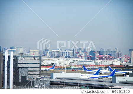 View from Haneda Airport 64361300