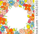 Flower frame ② 64361493