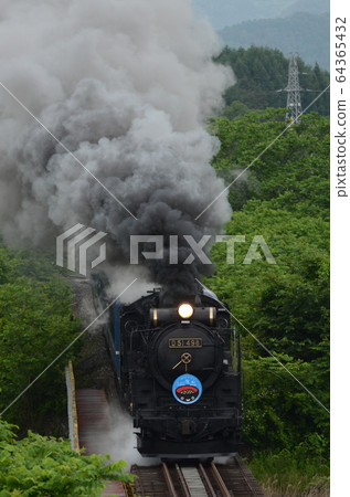 釜石線D51-498 SL Galaxy Dream 64365432