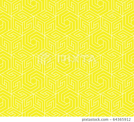 The geometric pattern with lines. Seamless vector The geometric pattern with lines. Seamless vector 64365912