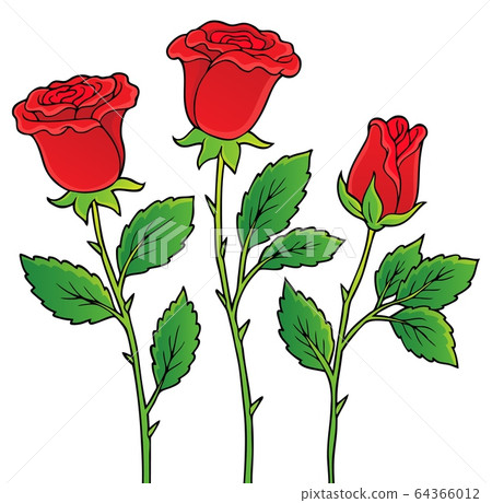 Rose flower theme image 1 64366012