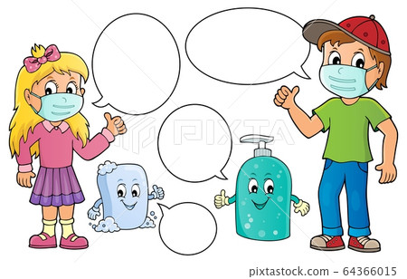 Virus prevention theme set 2 Virus prevention theme set 2 64366015