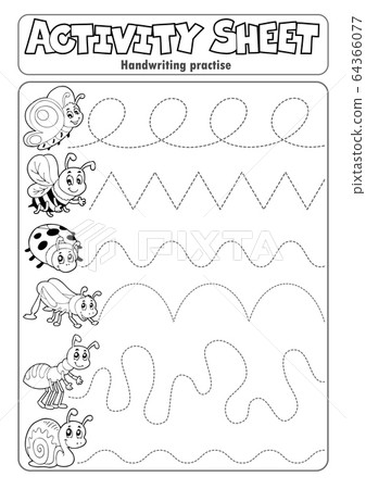 Activity sheet handwriting practise 6 Activity sheet handwriting practise 6 64366077