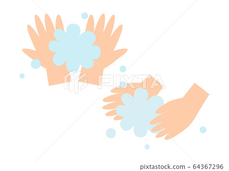 洗手泡泡水插圖變化 64367296