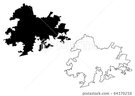 Monza City (Italian Republic, Italy, Lombardy) map Monza City (Italian Republic, Italy, Lombardy) map 64370258