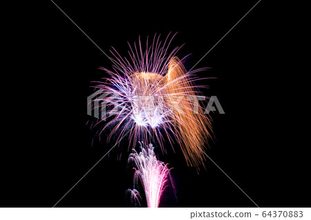 Fireworks display at Ohito, Izunokuni-shi, Shizuoka 64370883