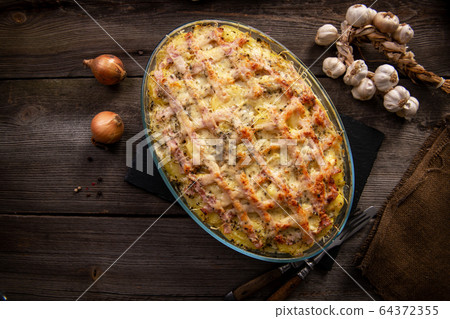 Delicious casserole from the oven 64372355