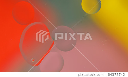 Fantastic structure of colorful bubbles. Chaotic motion. Abstract background Fantastic structure of colorful bubbles. Chaotic motion. Abstract background 64372742