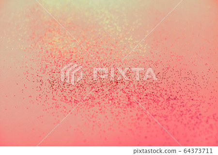 Coral abstract background with small bokeh defocused lights Coral abstract background with small bokeh defocused lights 64373711
