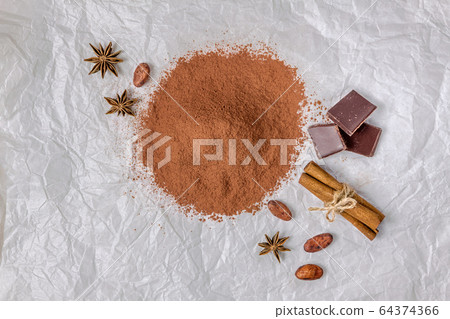 wood charcoal isolated on white background wood charcoal isolated on white background 64374366