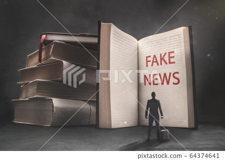 Abstract vision of a businessman standing in front Abstract vision of a businessman standing in front 64374641