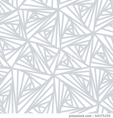 Seamless pattern. Abstract geometric ornament. 64375259