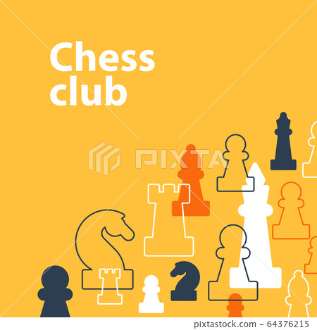Strategy game, chess background - Stock Illustration [64376215] - PIXTA
