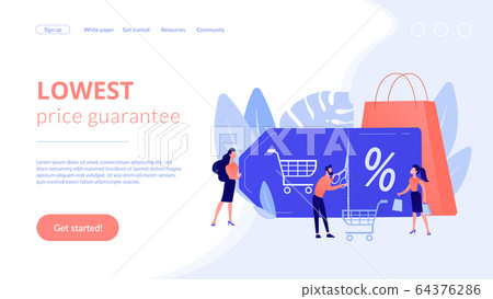 Markdown program concept landing page 64376286